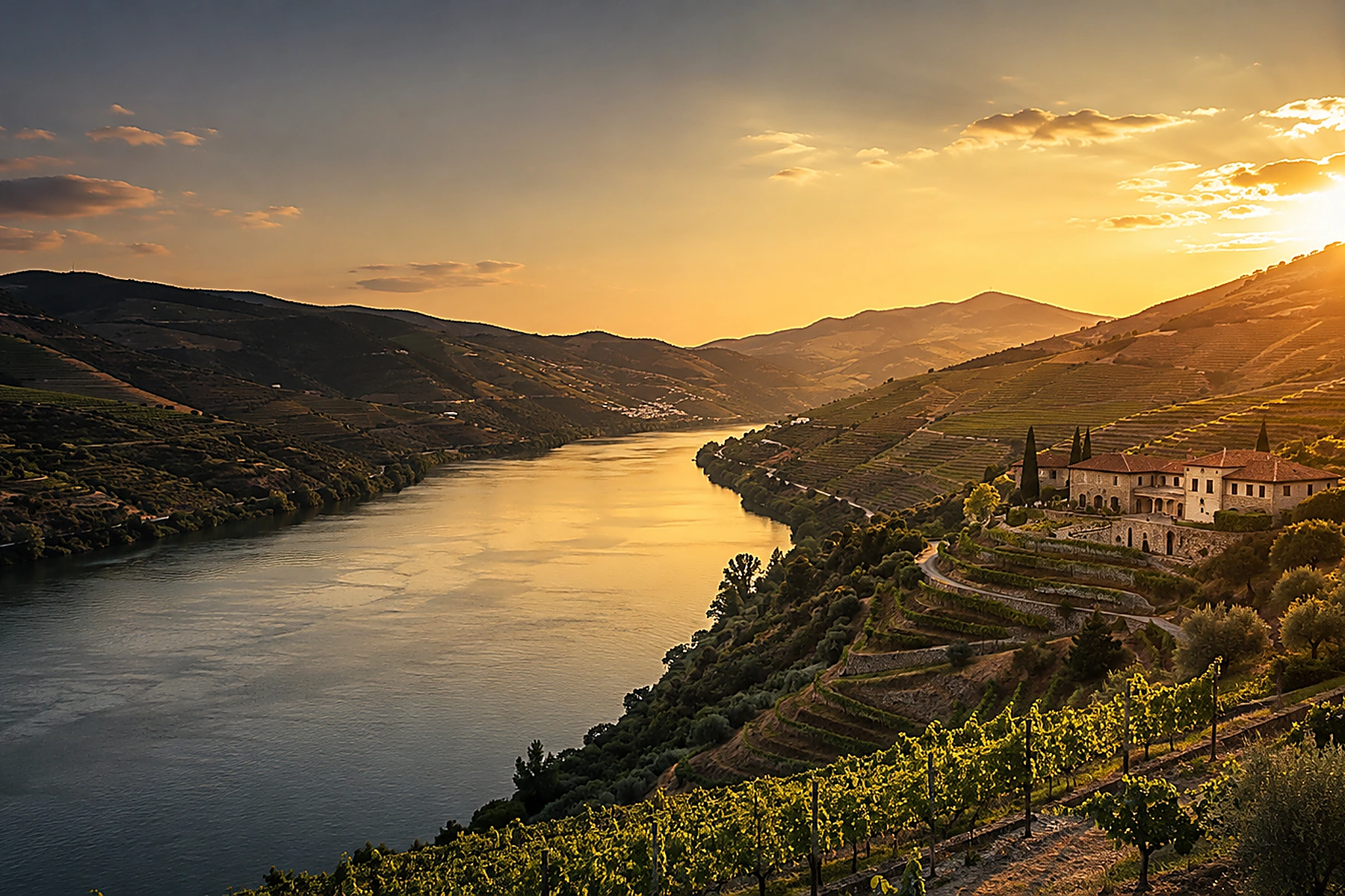Porto Airport to Douro Valley private transfer