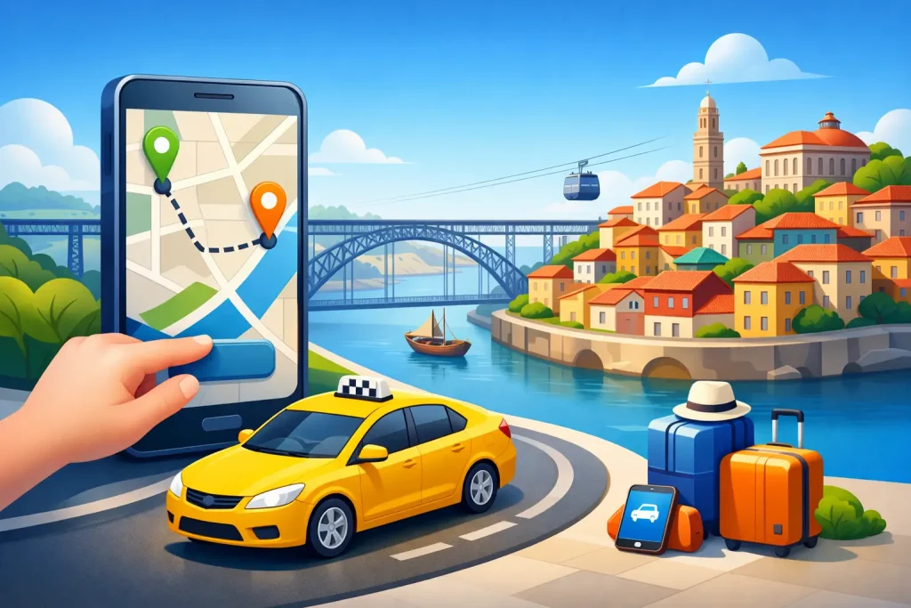 One Way Taxi Booking Made Simple in Porto